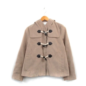  E hyphen world gallery E HYPHEN WORLD GALLERY duffle coat outer hood Short simple F /KT23 lady's 