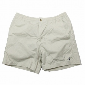 ポロ ラルフローレン POLO RALPH LAUREN CLASSIC FIT PREPSTER SHORT ショーツ ショートパンツ ワンポイント ロゴ M ベージュ/30 メンズ