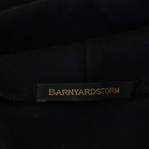 バンヤードストーム BARNYARDSTORM フレンチスリーブ フード カットソー パーカー プルオーバー 1 黒 ブラック /DF ■OS レディースの画像3