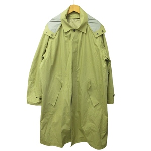 デサント DESCENTE 17AW PAUSE LINER SOUTIEN COLLAR COAT ロングステンカラーコート ジャケット ライナー付き DUI3751 ベージュ M 1010