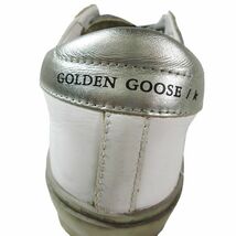 ゴールデングース GOLDEN GOOSE HI STAR CLASSIC NITH LISTローカット スニーカー ピンク シルバー ホワイト 23cm レディース_画像6