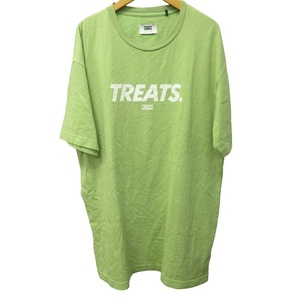 キスニューヨークシティ KITH NYC TREATS Tシャツ カットソー 半袖 緑系 グリーン L 1015 メンズ