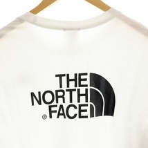 ザノースフェイス THE NORTH FACE バックプリント ロングTシャツ カットソー 長袖 M 白 ホワイト /MF ■OS メンズ_画像6