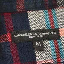 エンジニアードガーメンツ Engineered Garments ネルシャツ チェック 長袖 シャツ M 赤 レッド /☆G メンズ_画像3