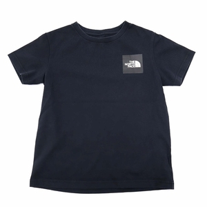 ザノースフェイス THE NORTH FACE ショートスリーブスモールスクエアロゴティー Small Square Logo Tee NTJ32060 黒 130 キッズ