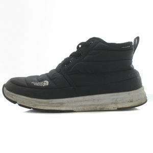 ザノースフェイス THE NORTH FACE NUPTSE TRACTION CHUKKA LITE WP2 ショートブーツ シューズ US7 25cm 紺 ネイビー NF51793