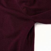 エリザ ELISA ニットカーディガン ボレロ ショート 薄手 無地 2 M 紫 パープル /TR20 レディース_画像7