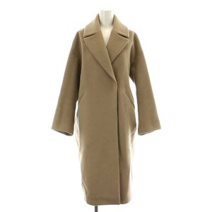  Iena IENA MANTECO over Chesterfield coat long double wool 38 M beige 19020900587030 /NW33 lady's 