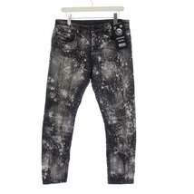 ディーゼル DIESEL D-STRUKT-SP16 SLIM デニムパンツ ジーンズ スリム W32 L30 黒 ブラック /KH メンズ_画像1