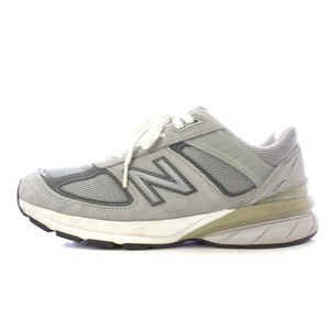 ニューバランス NEW BALANCE WMNS 990V5 W990GL5/Gray ウィメンズ 990V5 W990GL5/グレー スニーカー US7.5 24.5cm /YO16 レディース