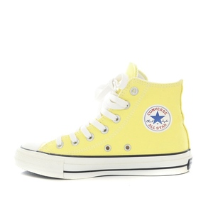 コンバース CONVERSE ALLSTAR 100 COLORS HI 100周年記念 ハイカットスニーカー チャックテイラー US4 JPN23cm 黄 イエロー /YB レディース