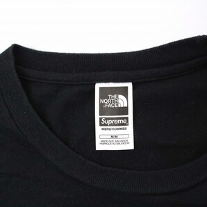 THE NORTH FACE supreme 23SS Printed Pocket Tee プリンテッドポケット Tシャツ カットソー 半袖 ロゴ M 黒 ブラック NT0239Iの画像3