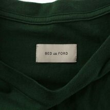 ベッドフォード BED J.W. FORD カットソー ノースリーブ 無地 1 S 緑 グリーン /TR22 レディース_画像4