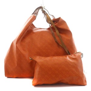  Gherardini GHERARDINI shoulder bag handbag pouch attaching orange /AN9 lady's 