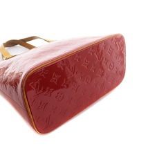 ルイヴィトン LOUIS VUITTON ヒューストン トートバッグ ハンドバッグ ヴェルニ エナメル ポムダ厶ール 赤 レッド M91385 ■GY13 /MQ レデ_画像6