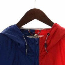 トミー TOMMY JEANS カラーブロックライトウェイトジャケット ナイロンジャケット ジップアップ XL 赤 レッド 青 ブルー 白_画像4