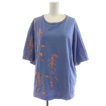 ドリスヴァンノッテン DRIES VAN NOTEN Tシャツ カットソー 半袖 刺繍 コットン XS ピンク 水色 ライトブルー /AN29 レディース_画像1