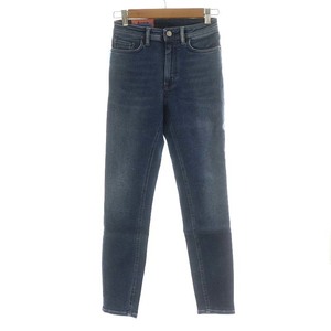  unused goods Acne s Today oz Acne Studios Peg Mid Blue Denim pants jeans ji- bread 25 S navy blue navy /AN16