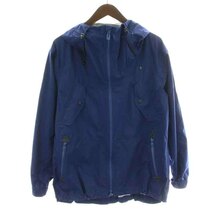 ホワイトマウンテニアリング SAITOS NYLON RIPSTOP 3LAYER HOODED PARKA マウンテンパーカー ジャケット ジップアップ 0 XS 青_画像1