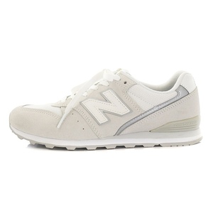 ニューバランス NEW BALANCE スニーカー スエード メッシュ ロゴ US8 25.0cm ホワイト WL996CLA /WM レディース