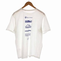 カリマー karrimor Tシャツ カットソー プリント クルーネック 半袖 XL 白 ホワイト /YM メンズ_画像1