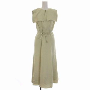 N.Natural Beauty Basic N. Natural Beauty Basic 22SS square color no sleeve One-piece long M natural light green 