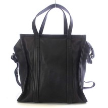 バレンシアガ BALENCIAGA 443096 バザールショッパー 2WAY トートバッグ ショルダーバッグ 斜め掛け レザー 黒 ブラック_画像2