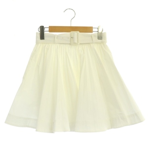 Snidel Snidel 22Aw Mini Skirt с плиссированной плиссивной юбкой 0 White /NR ■ OS Ladies