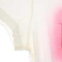 ブルーガール ブルマリン BLUGIRL BLUMARINE デザイン 半袖カットソー Tシャツ ロゴ I38 白 ホワイト /HS ■OS レディース_画像7