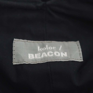 カラービーコン kolor BEACON 18SS エステルライトペーパークロスショートパンツ 1 黒 ブラック /MF ■OS ■SH メンズの画像3