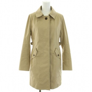  Tomorrowland collection TOMORROWLAND collection turn-down collar coat outer middle cotton 38 M beige /YT lady's 