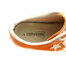 コンバース CONVERSE Oxford STAR Player OX スニーカー シューズ キャンバス レザー US6.5 25.0cm オレンジ 白 ホワイト 1CL699_画像7