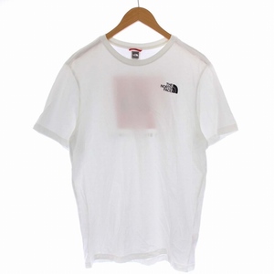 ザノースフェイス THE NORTH FACE REDBOX TEE Tシャツ カットソー 半袖 クルーネック ロゴ プリント M 白 ホワイト NF0A2TX2 メンズ