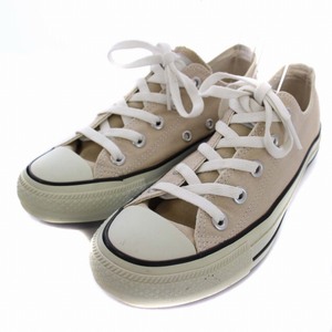 コンバース CONVERSE オールスター ALL STAR スニーカー シューズ キャンバス US4 23cm ベージュ M9160 /BM レディース