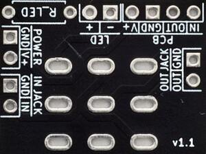 PCボード PC Board - Daughterboard for Wiring 3PDT Footswitches [送料170円から 同梱可]