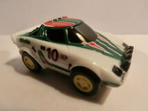 ワンダプルバックカー　ランチアストラトス　アリタリア　＃10　＊送料120円～　＊全長約5ｃｍ　＊箱無し 　Lancia　Stratos　_画像3