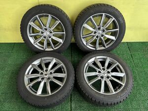 215/55R17 スダットレス グッドイヤー　タイヤアルミセット　5穴 PCD114.3 ET+48 17×7J ハブ73mm