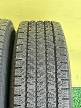 195/80R15 107/105N LT 2022年スダットレス TOYO 200系ハイエース純正スチール刻印HS 6穴PCD139.7 ET+35 15×6J ハブ106mm_画像6