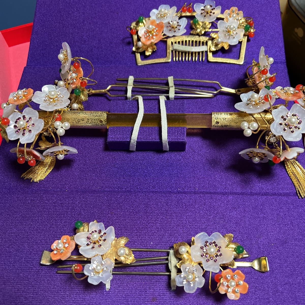 2023年最新】ヤフオク! -花嫁 かんざしの中古品・新品・未使用品一覧
