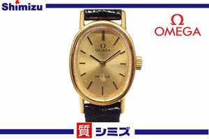 1円【OMEGA】不動品 オメガ デビル 手巻き Cal.1100 レディース腕時計 金張り 20ミクロン ゴールドカラー ◆質屋出品