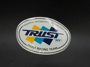 【TRUST 3色ステッカー】トラスト GReddy グレッディ/入手困難/当時物 サイズ:ヨコ115mm タテ70mm★新品未使用★レア　希少　17