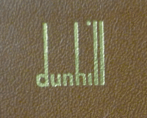 dunhill　ダンヒル　レザー　ブラウン　茶　定期入れ　名刺入れ　カードケース　ヴィンテージ_画像4