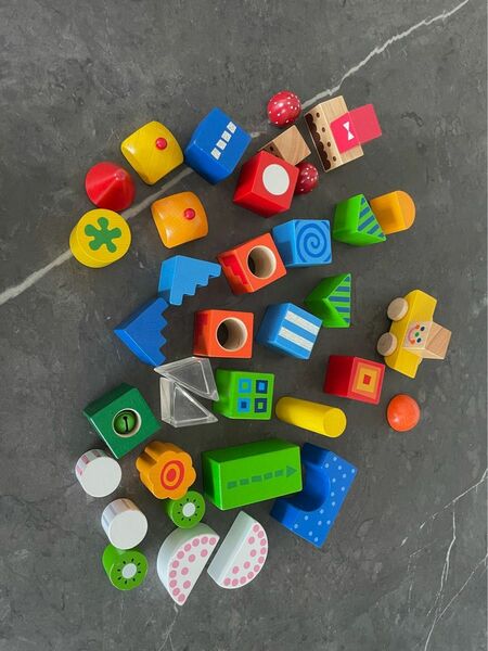 HABA 輸入おもちゃ　木製　積み木　マザーガーデン 木のおもちゃ 知育玩具