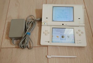 Nintendo DSi ホワイト 充電器 タッチペン ダウンロードソフト ゼルダの伝説 4つの剣 25th 記念エディション