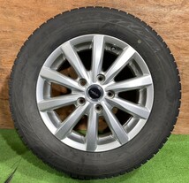 195/65R15 BRIDGESTONE BLIZZAK VRX2【3本/2017年 1本/2018年】(社外アルミホイール) 15X6J ET53 5H/114.3 4本セット！_画像4