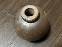 (晨風) 信楽焼(◯二) 海軍　陶器製　四式手榴弾　一輪挿し_画像1