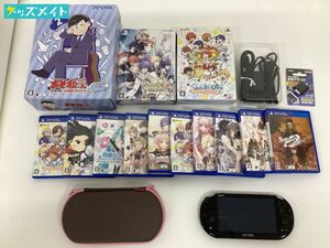 【同梱不可/ジャンク】PSVITA 本体 ソフト まとめ売り うたの☆プリンスさまっ♪ おそ松さん 初音ミク 他