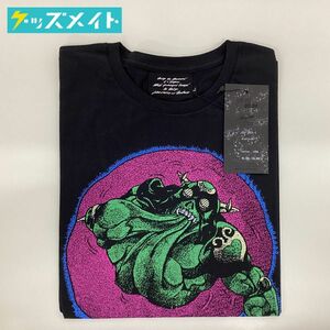 【現状/タグ付き】ultra-violence×ジョジョの奇妙な冒険 ヴァニラアイス クリーム ブラック 黒 サイズL Tシャツ