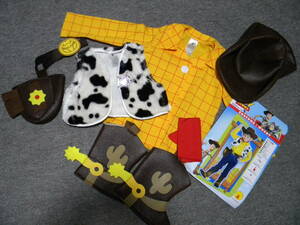 * быстрое решение * Disney * Toy Story / woody * становится ../ костюм / костюмированная игра / преображение / маскарадный костюм / Halo u in /TDL*100/110/120.*②* родственная .