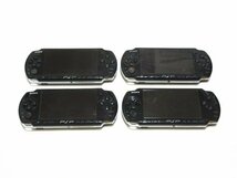 XA214◇ソニー PSP 本体 PSP-3000 ピアノブラック // 計4点 // SONY プレイステーション・ポータブル 携帯ゲーム 電子玩具 / 現状渡し_画像1